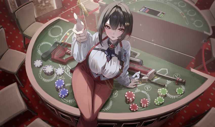 rouge (goddess of victory: nikke) drawn by wano117_wa