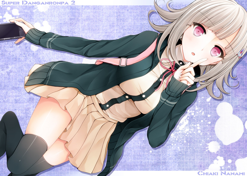 nanami chiaki (danganronpa and 2 more) drawn by suzume_miku