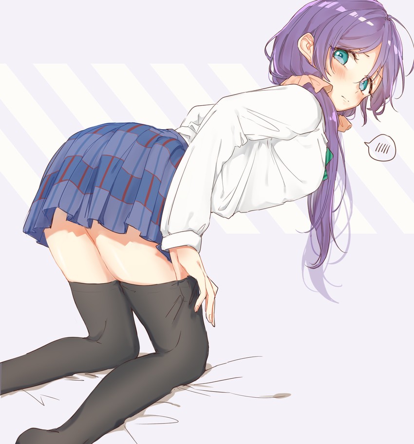 tojo nozomi (love live! and 1 more) drawn by azuma_(no488888)