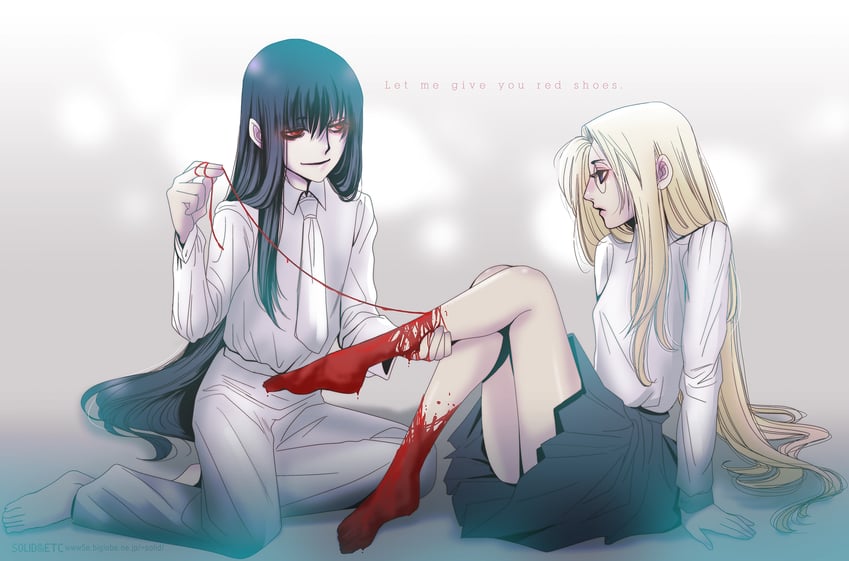 alucard, integra hellsing, and girlycard (hellsing) drawn by toshimichi_yukari