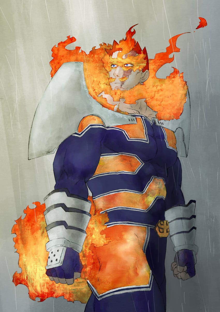 endeavor (boku no hero academia) drawn by itonoko_(pixiv_38119623)