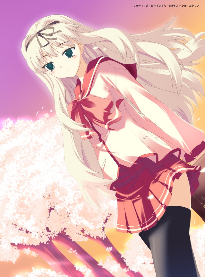 kusugawa sasara (to heart and 1 more) drawn by kaho_okashii
