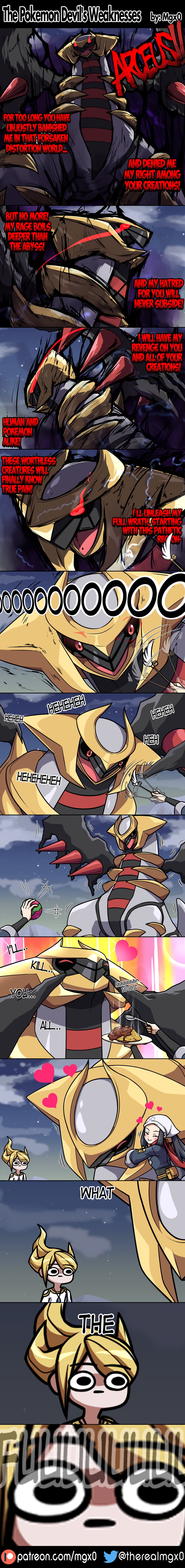 akari, volo, and giratina (pokemon and 1 more) drawn by mgx0