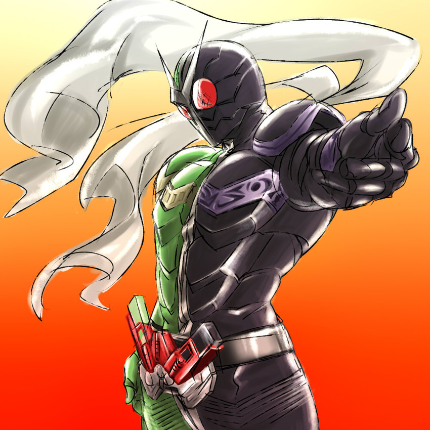 kamen rider double (kamen rider and 1 more) drawn by fuyu_no_kiatsuhaichi