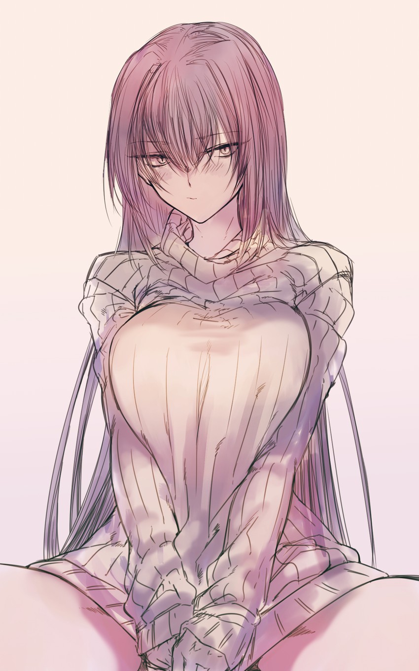 scathach (fate and 1 more) drawn by kojima_(blue_stardust)