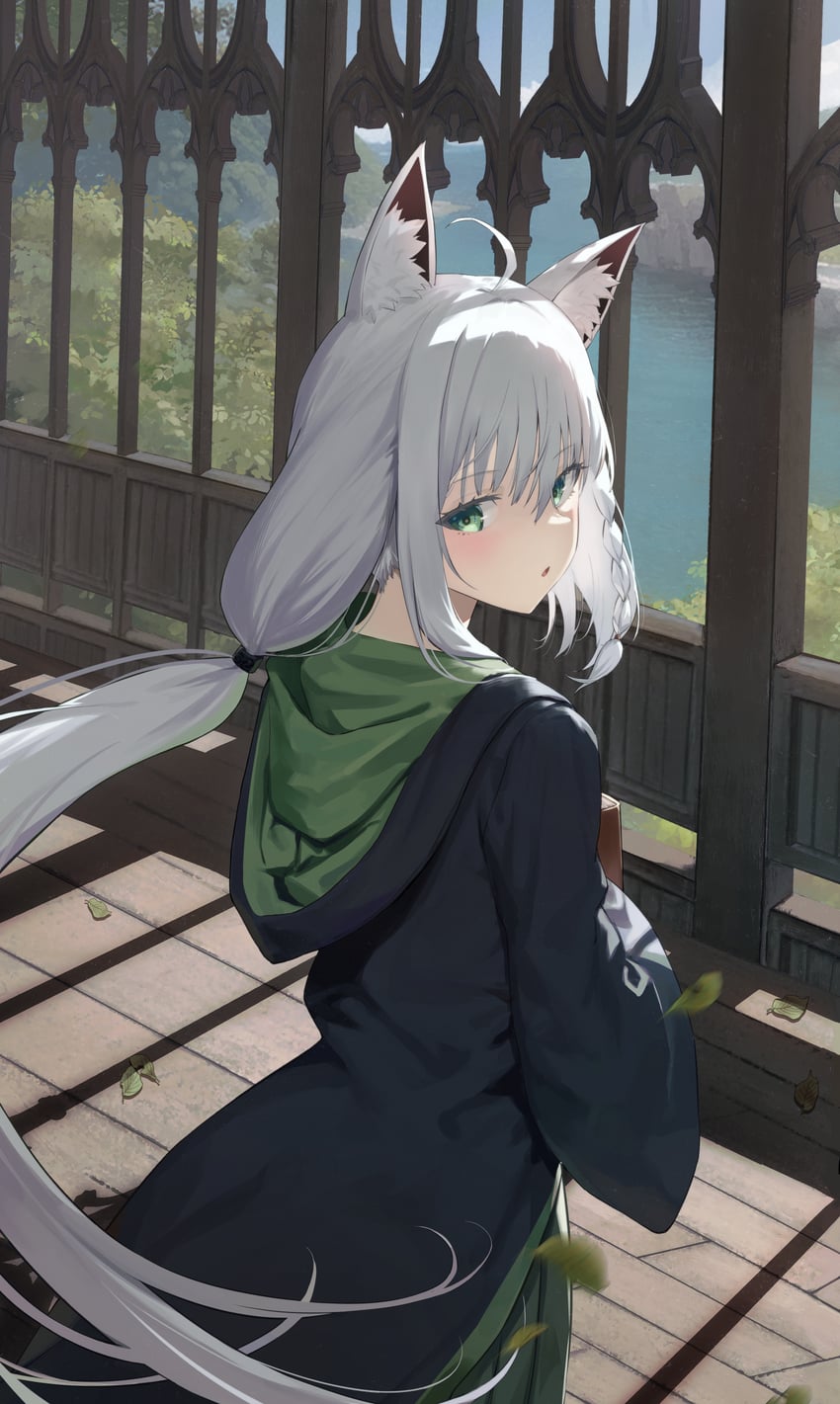 shirakami fubuki (hololive and 2 more) drawn by stoner08
