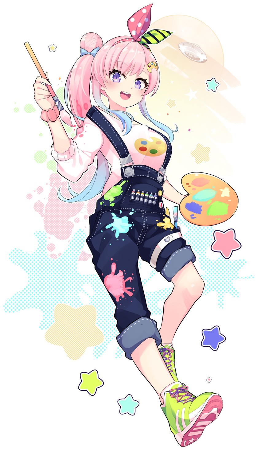 airani iofifteen (hololive and 1 more) drawn by akagi_(sk0127aho)