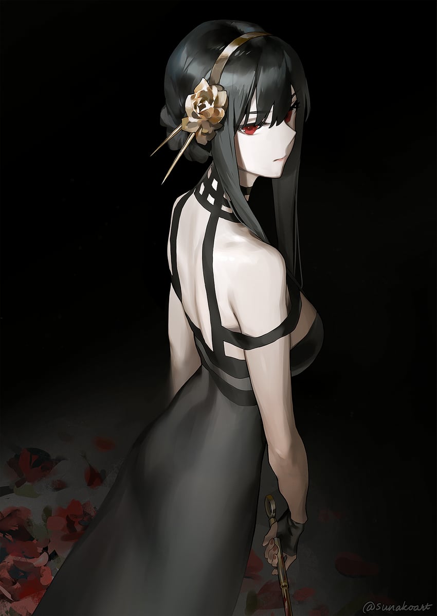 yor briar (spy x family) drawn by sunako_(veera)