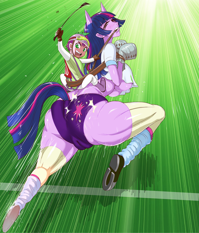 twilight sparkle and spike (my little pony and 2 more) drawn by kamitsuki_manmaru