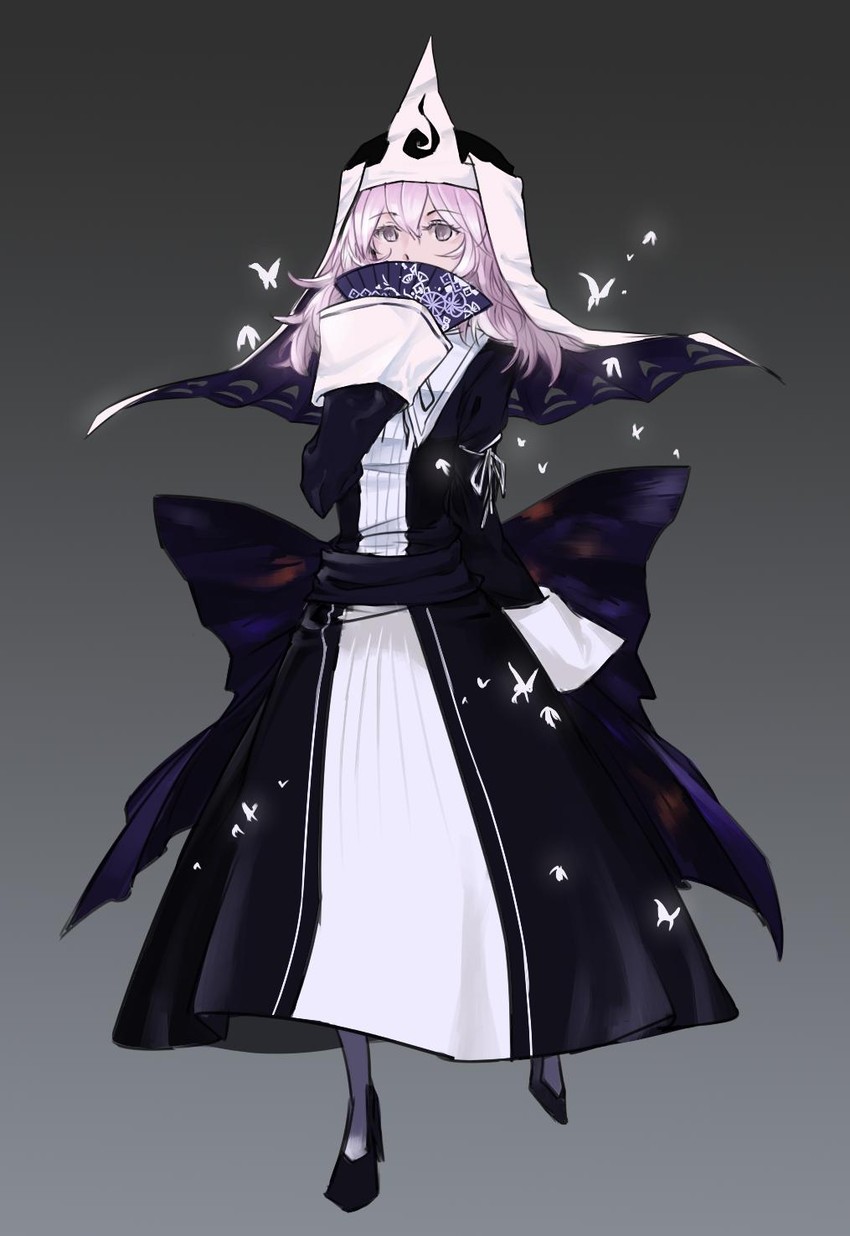 saigyouji yuyuko (touhou and 1 more) drawn by baijiin_poison