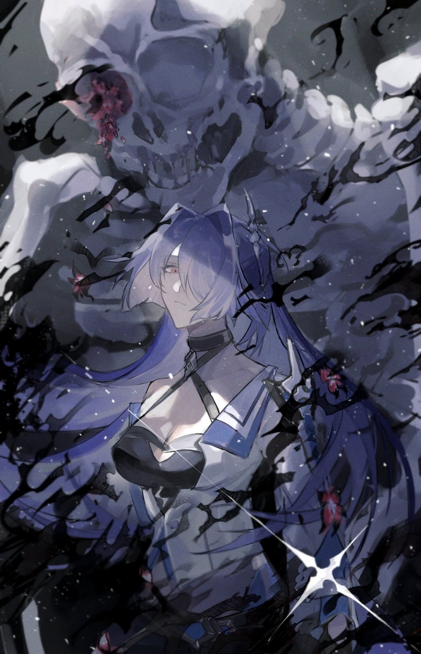 acheron (honkai and 1 more) drawn by kabocha_sarada