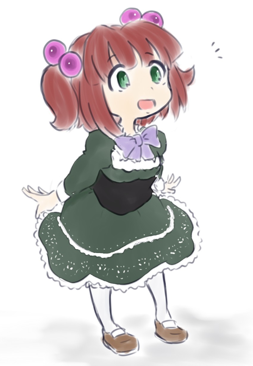 ushiromiya ange (umineko no naku koro ni) drawn by latenight