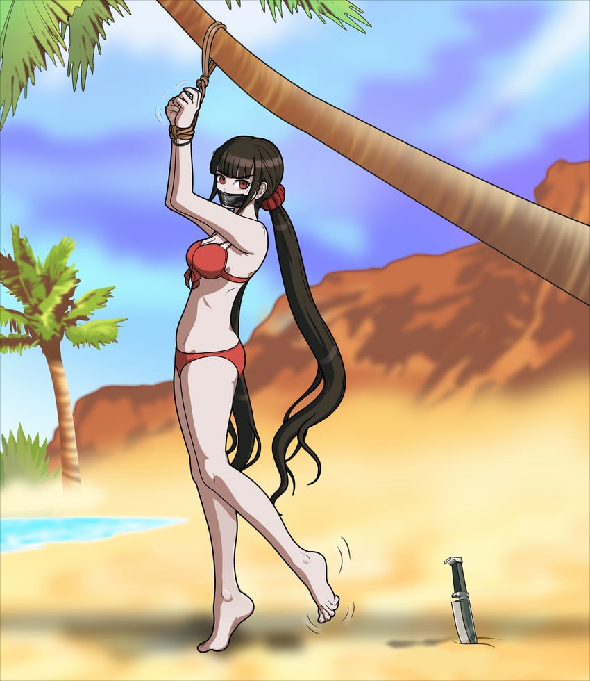 harukawa maki (danganronpa and 1 more) drawn by just_some_guy