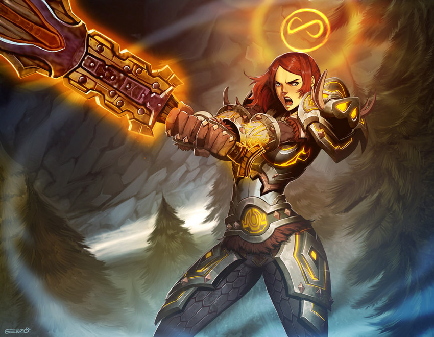 warcraft and 1 more drawn by genzoman