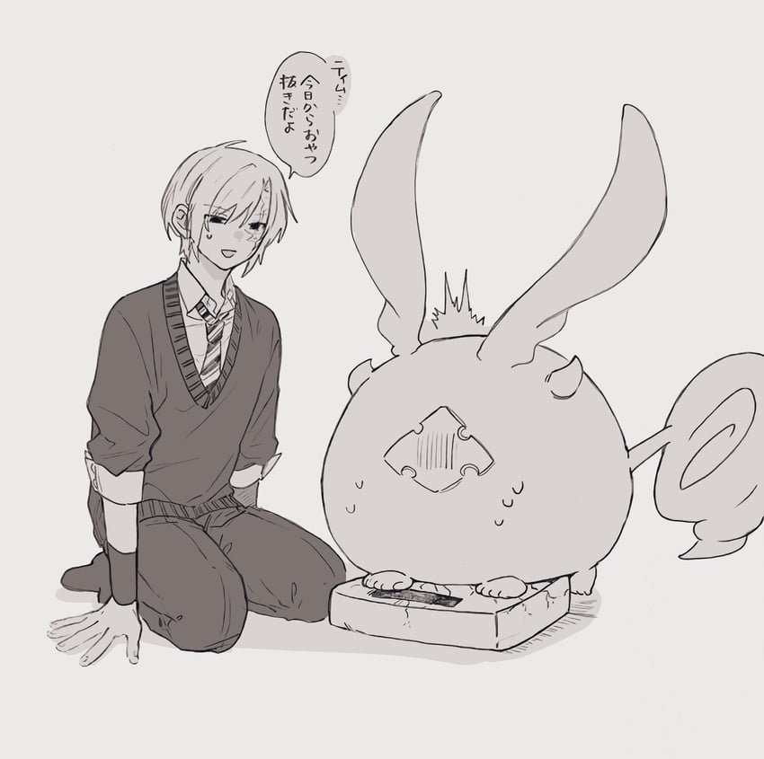 allen walker and timcanpy (d.gray-man) drawn by richiumu