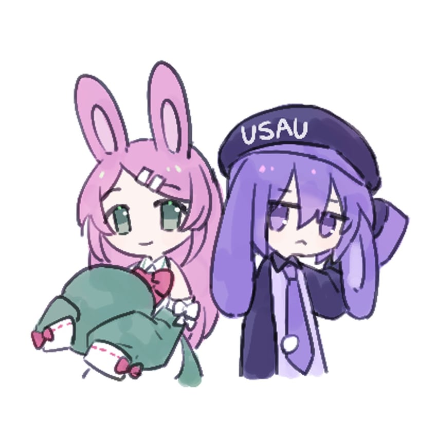 utane uta and momone momo (utau) drawn by kizuna_ne0