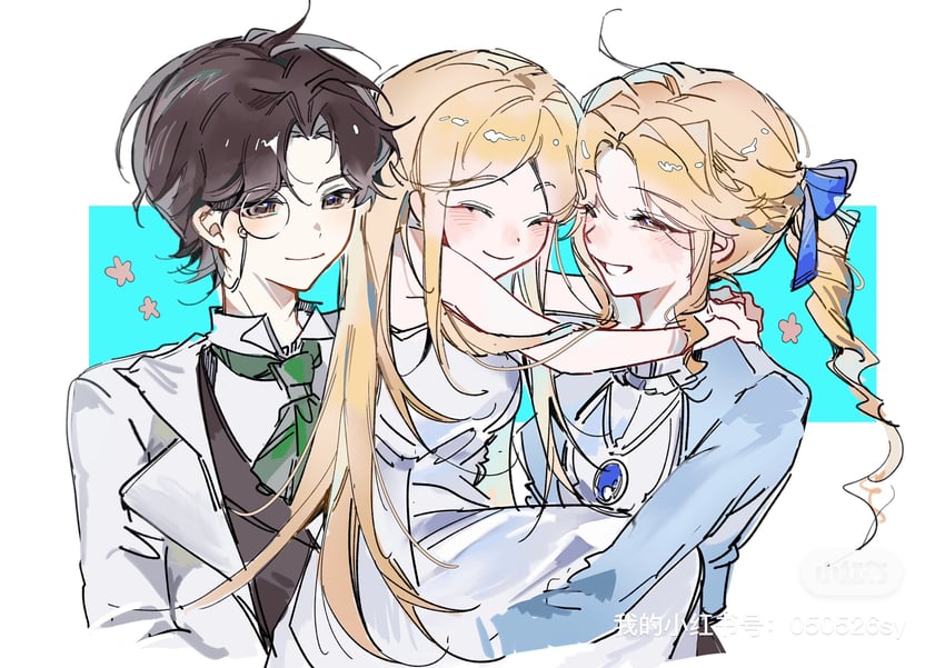 orpheus, alice deross, and memory (identity v) drawn by xu187491