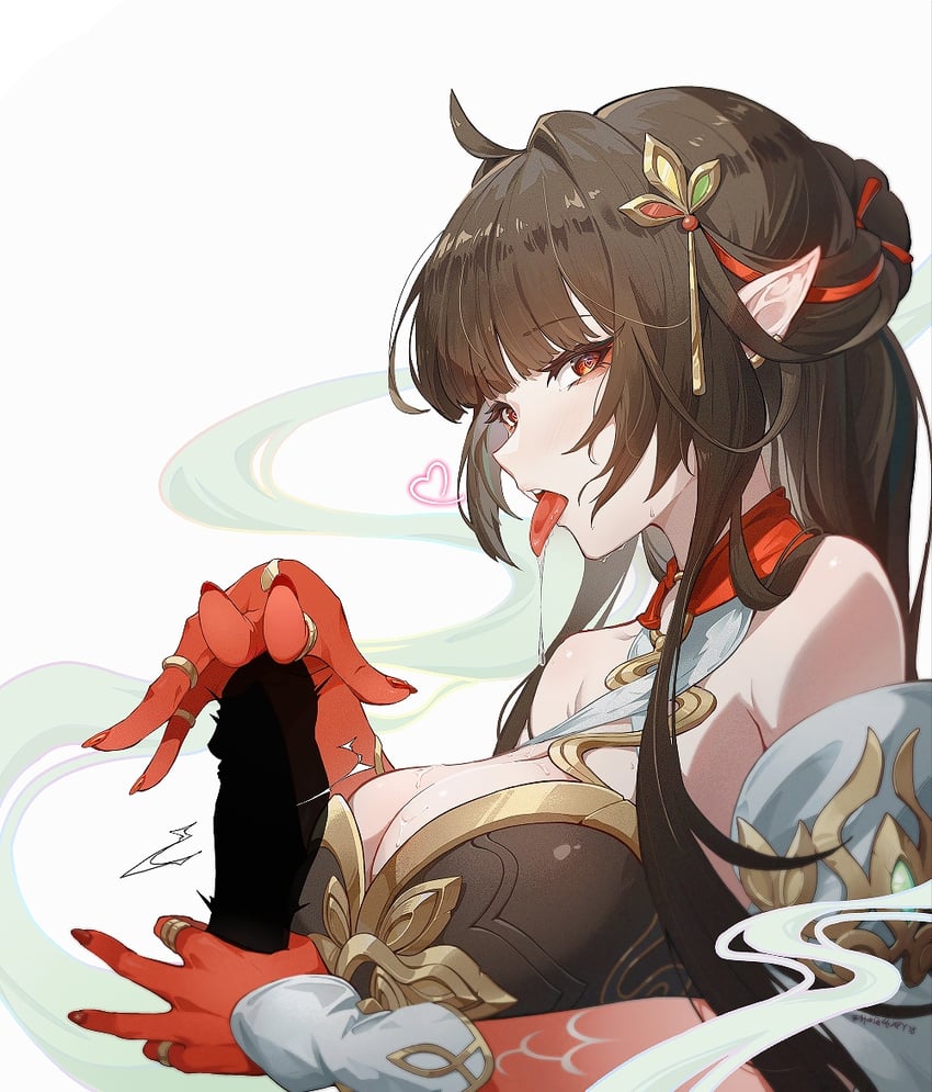 lingsha (honkai and 1 more) drawn by stz-xp