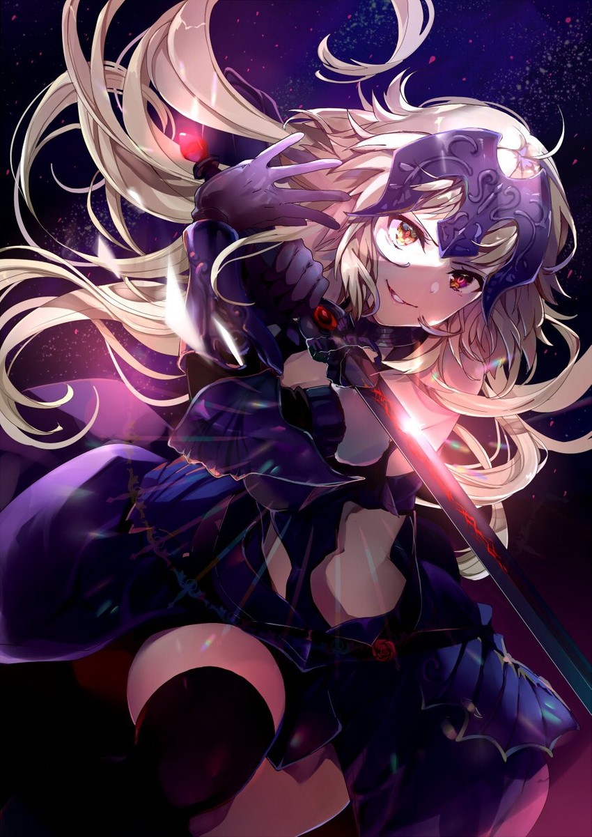 jeanne d'arc alter (fate and 1 more) drawn by puracotte