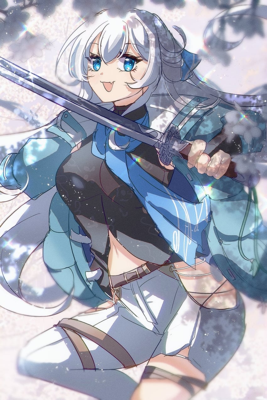 shizuna rem misurugi (eiyuu densetsu and 2 more) drawn by zer00han