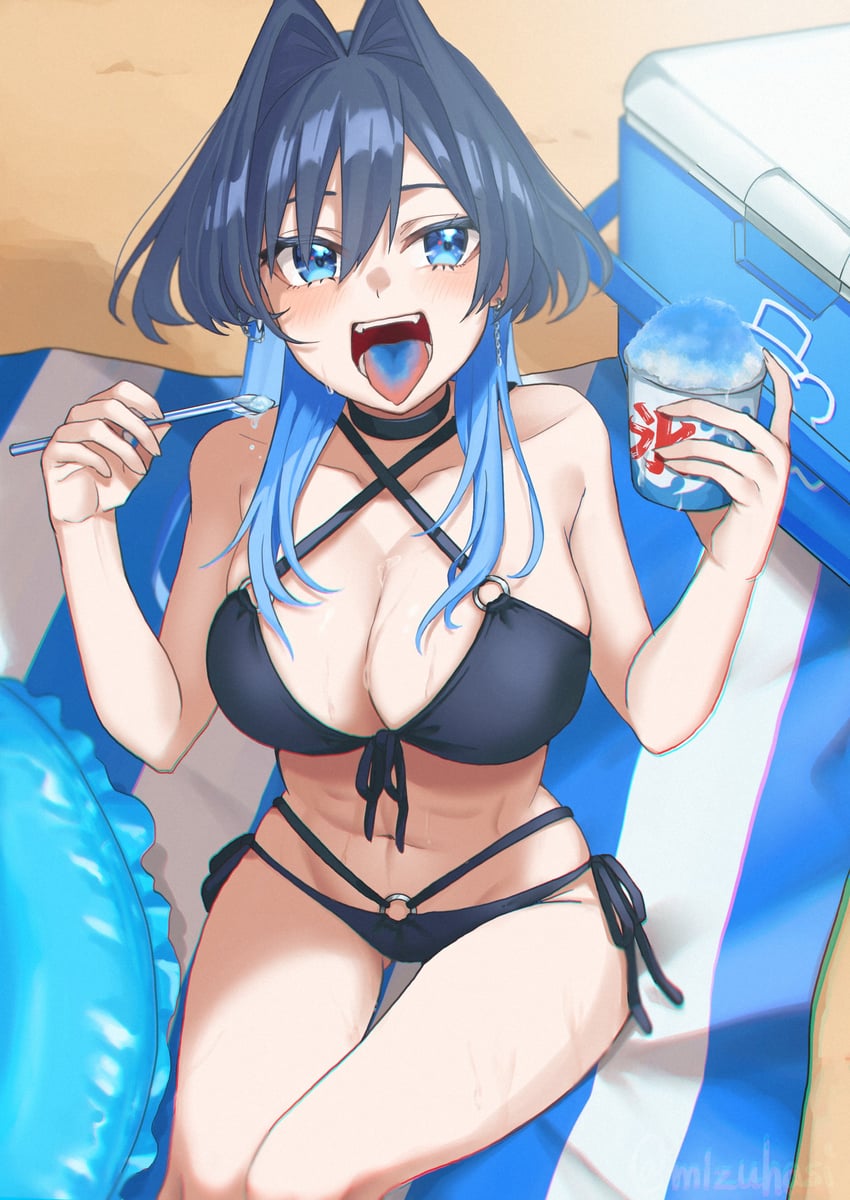 ouro kronii (hololive and 1 more) drawn by mizuhasi