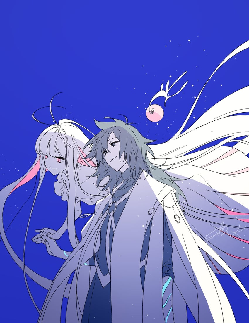 oryou and sakamoto ryouma (fate and 1 more) drawn by haruu_shun