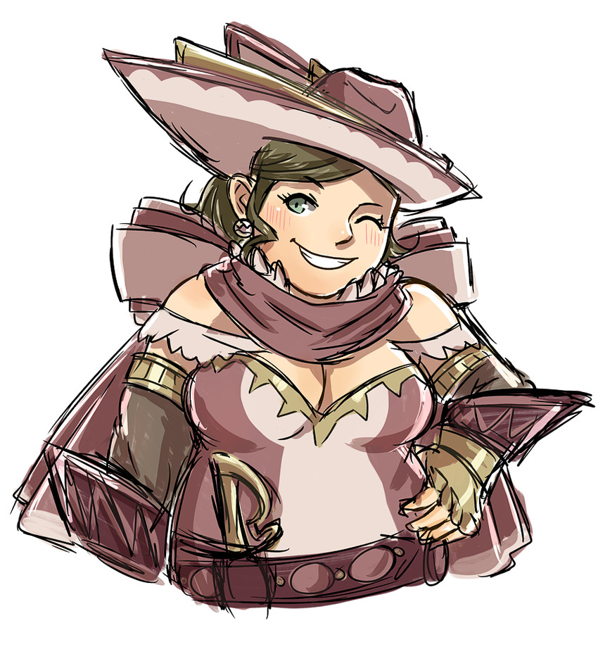 candace (fire emblem and 1 more) drawn by hikishii