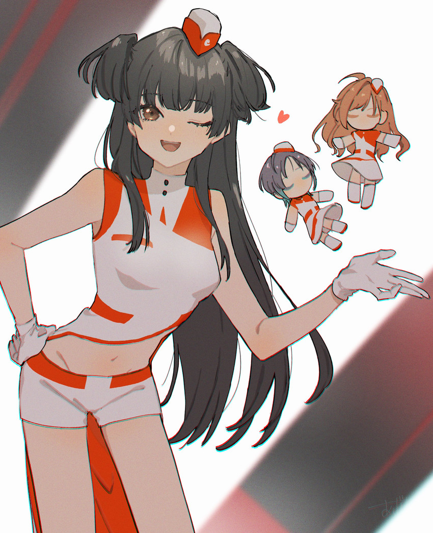 mayuzumi fuyuko, asakura toru, and arisugawa natsuha (idolmaster and 1 more) drawn by ageharuuu