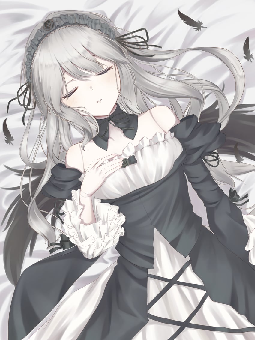 suigintou (rozen maiden) drawn by kotokoto_(pixiv_105451061)