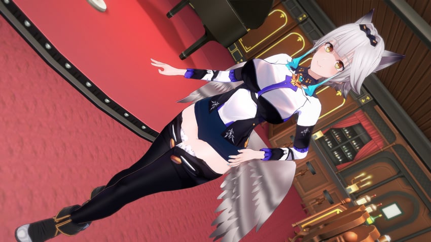 kayamori emma (indie virtual youtuber) drawn by koiking