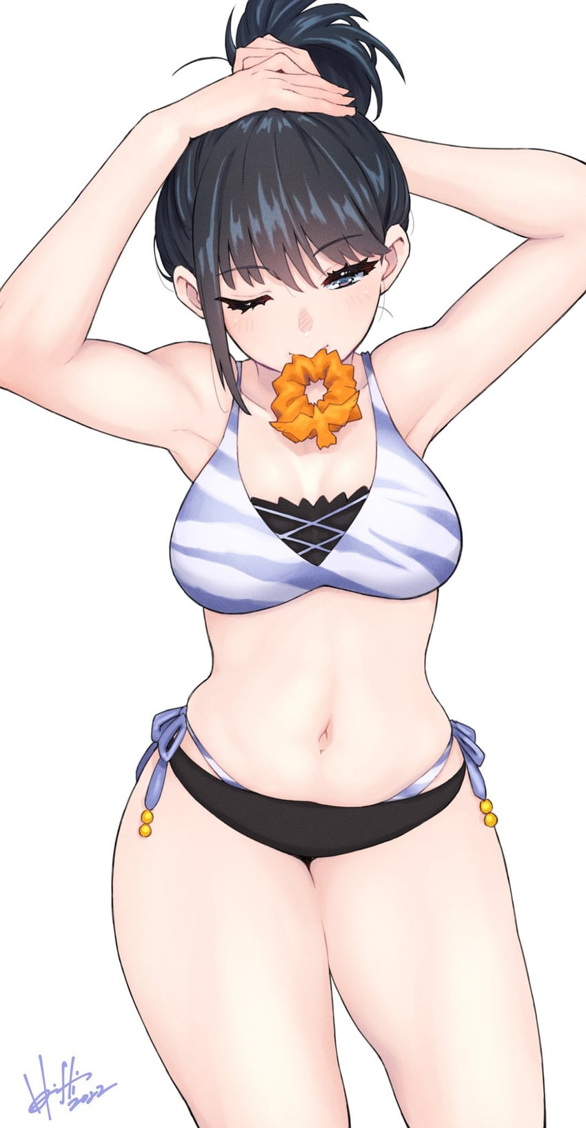 takarada rikka (gridman universe and 1 more) drawn by hori_shin