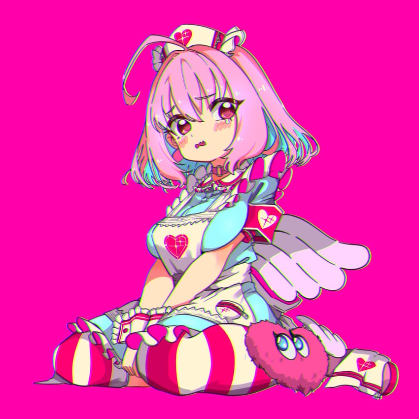 yumemi riamu (idolmaster and 2 more) drawn by anderson_m0311