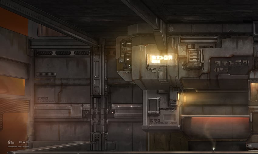 eve online drawn by georg_hilmarsson