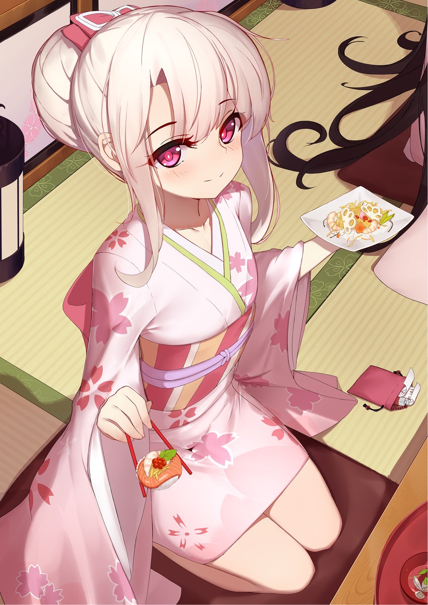 illyasviel von einzbern (fate and 1 more) drawn by langya_beike