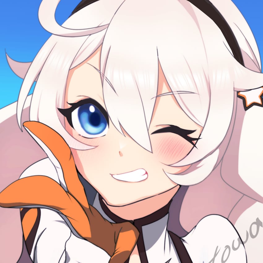kiana kaslana (honkai and 1 more) drawn by satoyukitowa