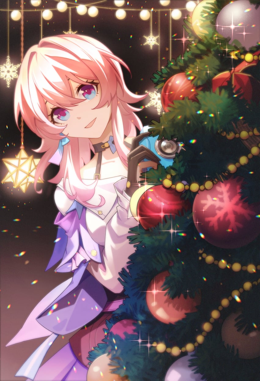 march 7th (honkai and 1 more) drawn by shengfang_sama