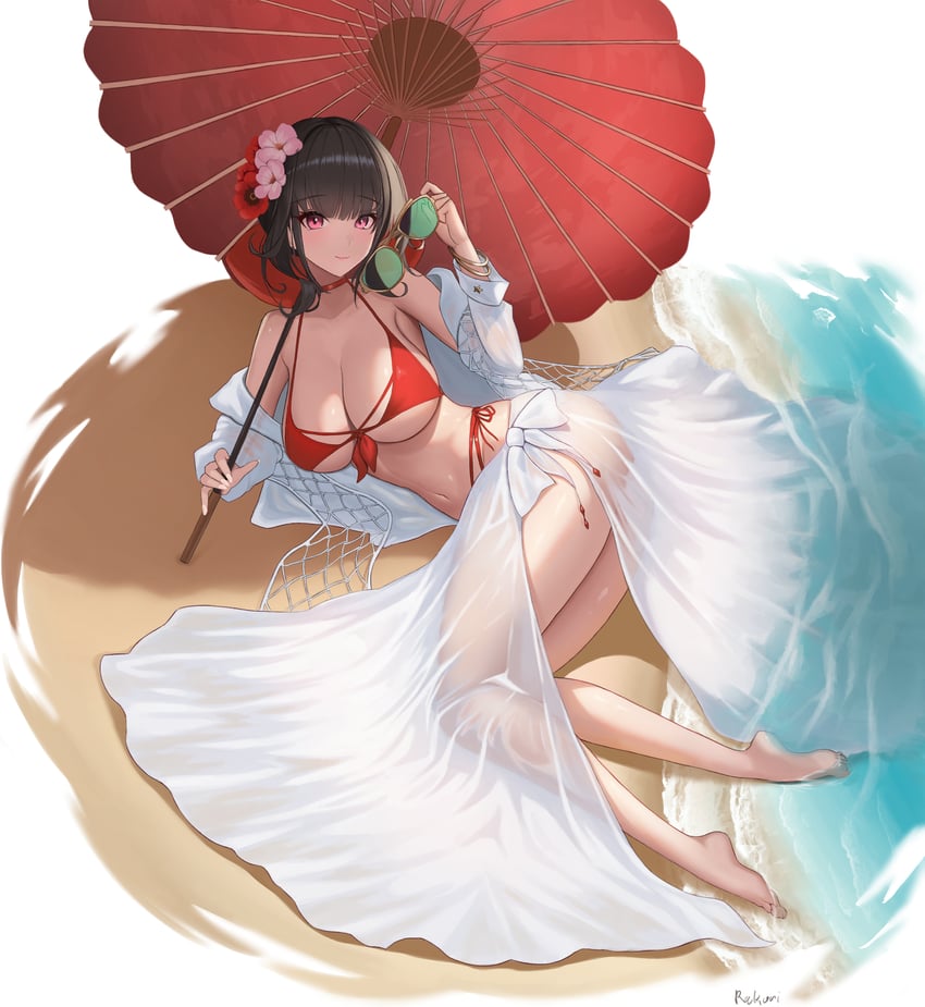 sakura (goddess of victory: nikke) drawn by rakuri_(rwrn5475)