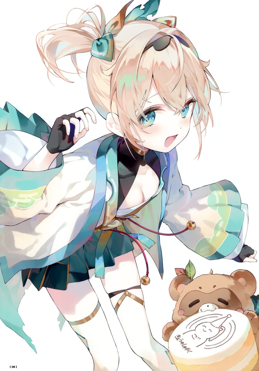 kazama iroha and pokobee (hololive) drawn by hana_mori