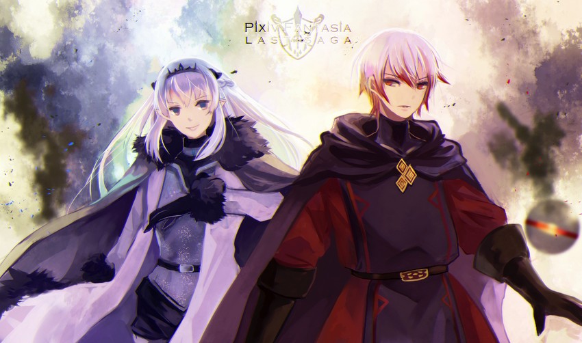 ezel the king of fire and iron and zera the hornless empress (pixiv ...