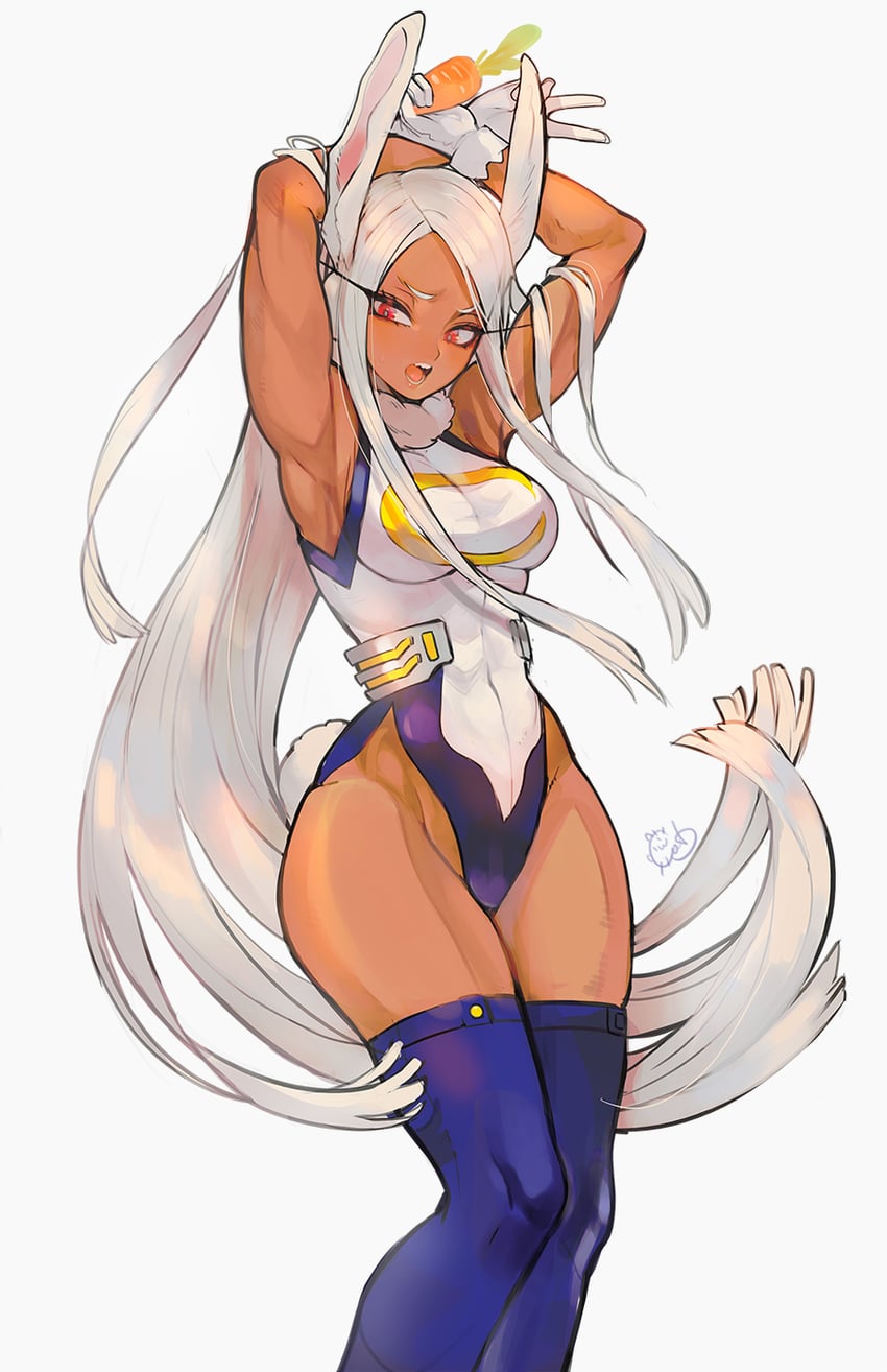 mirko (boku no hero academia) drawn by alpaca_carlesi
