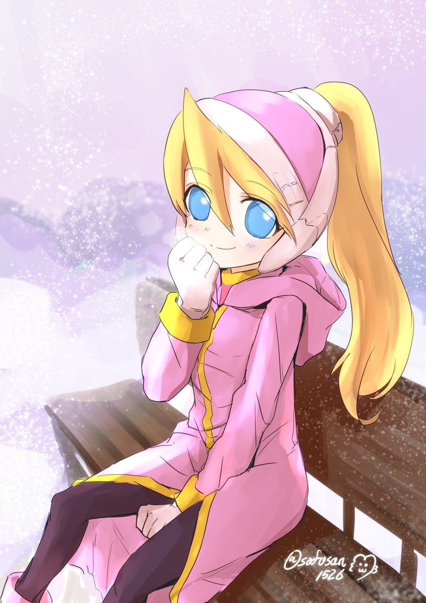 ciel (mega man and 2 more) drawn by sofusan1526