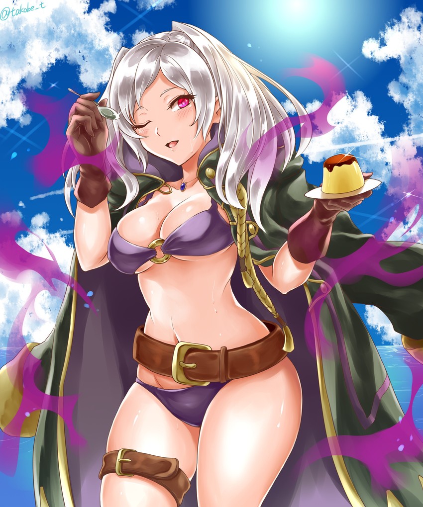 female robin (fire emblem and 2 more) drawn by takobe