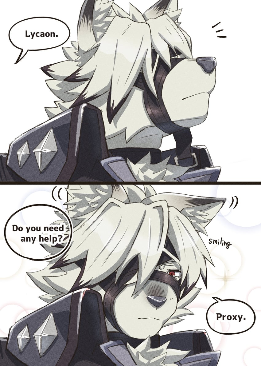 eous and von lycaon (zenless zone zero) drawn by eichi_doraking