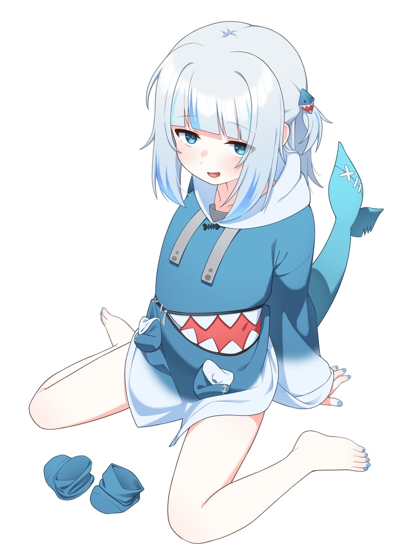 gawr gura (hololive and 1 more) drawn by ugaaaa1