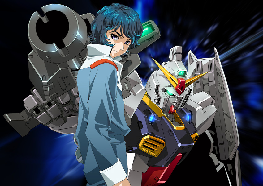 kamille bidan and gundam mk ii (gundam and 1 more) drawn by platin_(alios)