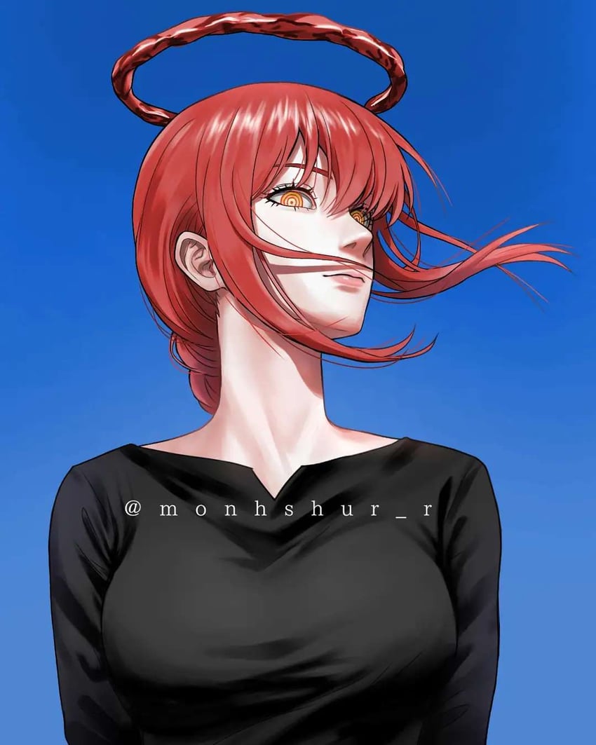 makima (chainsaw man) drawn by monhshur_r