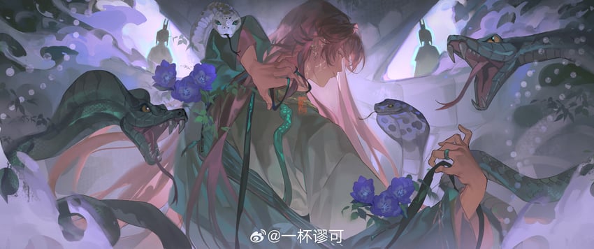 guanglingwang and yuan ji (code: kite) drawn by m_iumiu1224