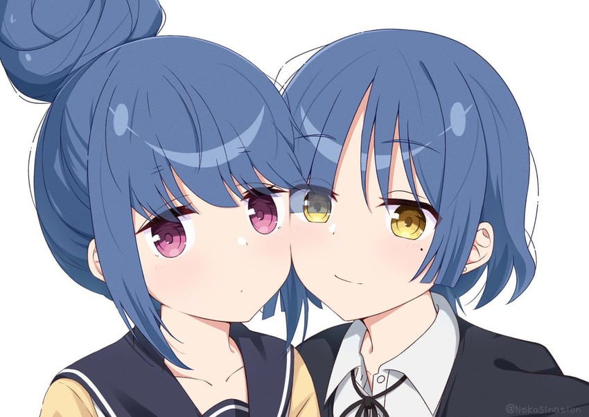yamada ryo and shima rin (bocchi the rock! and 1 more) drawn by nekosination