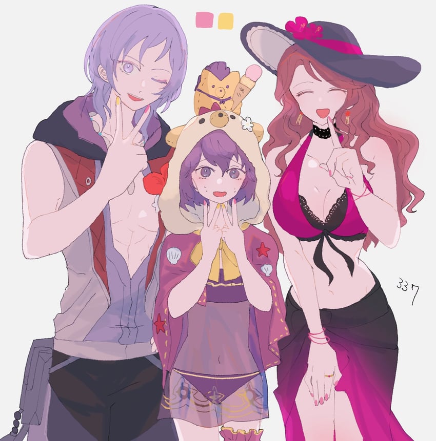 dorothea arnault, bernadetta von varley, and yuri leclerc (fire emblem and 2 more) drawn by sasaki_(dkenpisss)