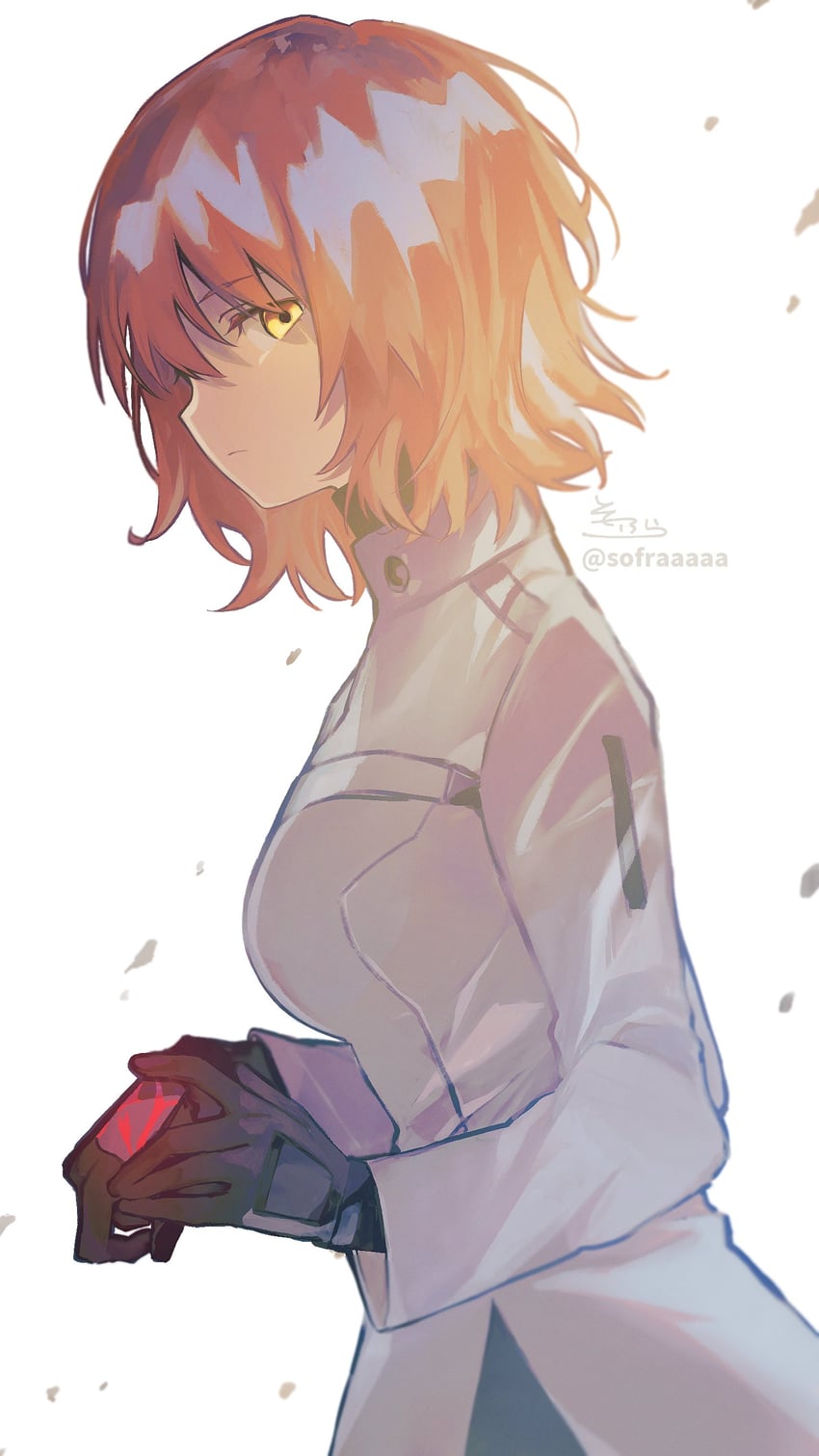 fujimaru ritsuka (fate and 1 more) drawn by sofra